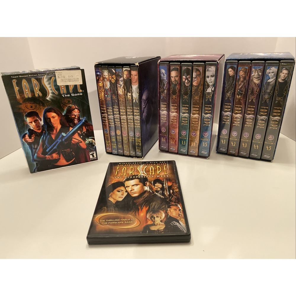 Farscape Bundle-DVD Collection‎ 1-4, The Peacekeeper Wars, Windows Game